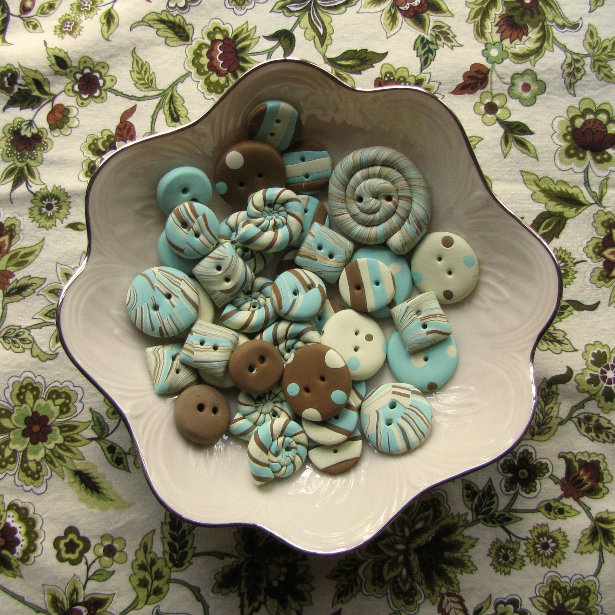 blocks of polymer clay and