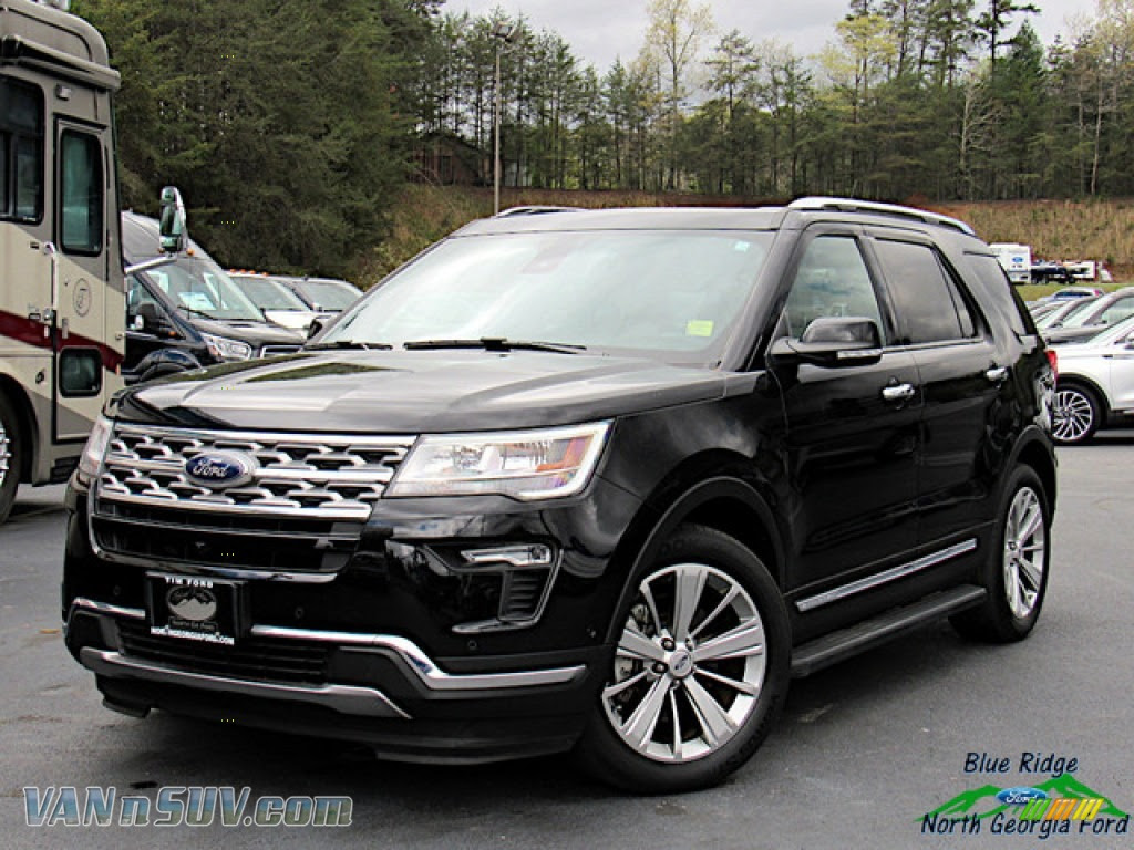 18 Ford Explorer Limited In Shadow Black A Vannsuv Com Vans And Suvs For Sale In The Us