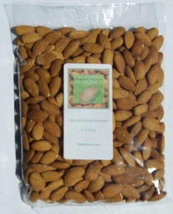 Raw Almonds from California - 10 (1 Lb) Resealable