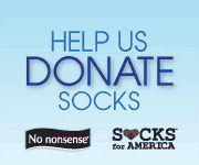 Buy 3 Pairs of Socks and we will donate a pair