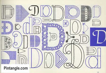 Lettering for Stitchers design ideas 4