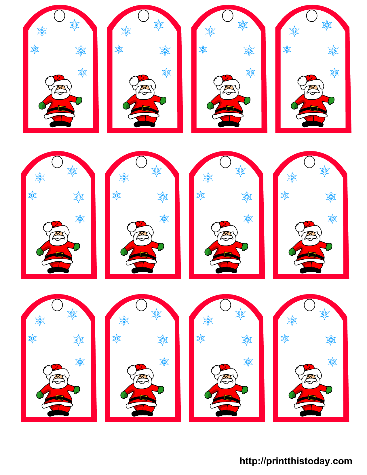 47 Free Printable Christmas Gift Tags (That You Can Edit and ...