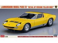 Hasegawa 1/24 LAMBORGHINI MIURA P400 SV 'DETAIL UP VERSION YELLOW BODY'(20511) English  - i0