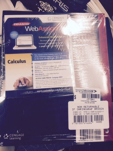 Calculus 8th Edition with WebAssign Access Code (Package Set for Eighth edition), by Stewart