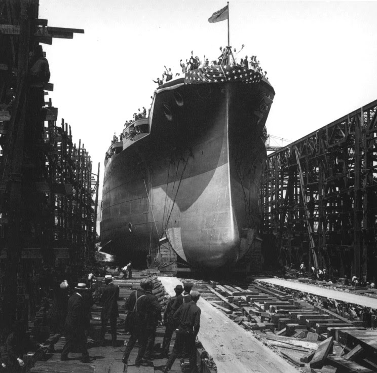 The USS Arizona in 1920