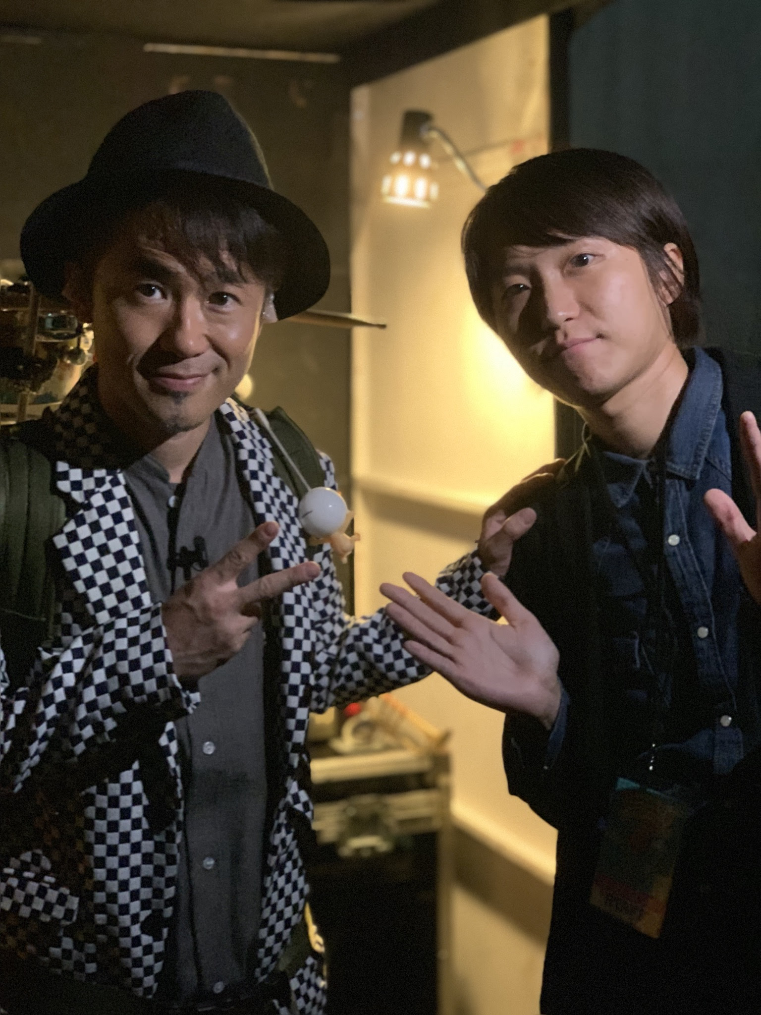 ナオト インティライミさんに大道芸の指導 One Man Band Party