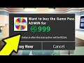 Roblox Game Pass Me