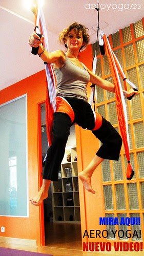 Aerial Yoga Class Madrid Yoga Studio