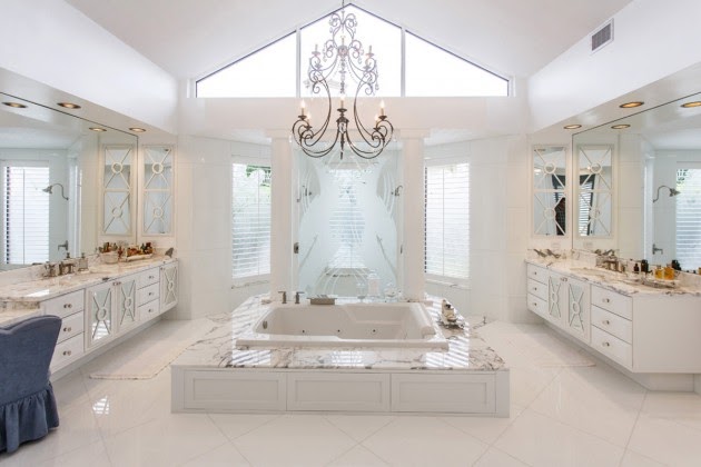 Statuario Marble Bathroom : 19 Glamorous Marble Interior Designs That Will Delight You / Floor tiles and bathroom vanities;