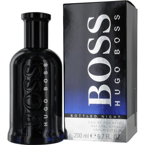 Hugo Boss Bottled Night Eau de Toilette Spray for Men, 6.7 Ounce