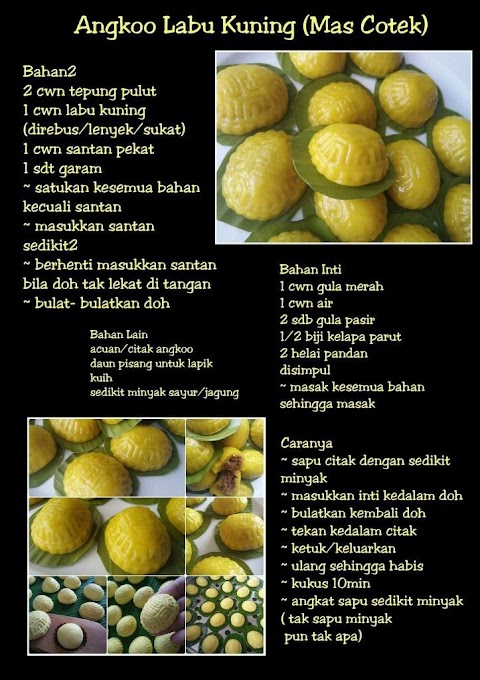 resepi labu kuning