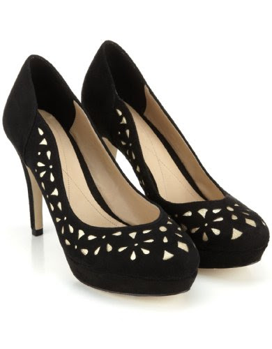  Monsoon Femmes Chaussures Dene Taille Chaussures 38 Noir