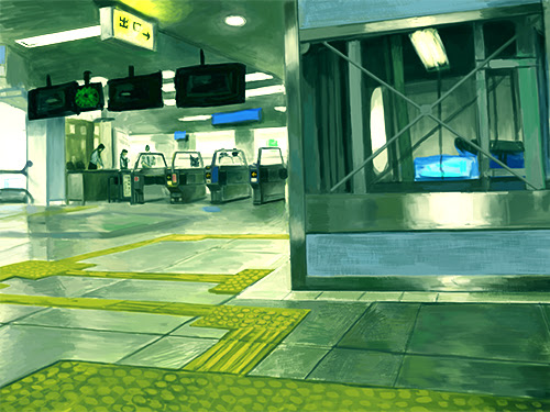 Folce Juliassa 駅構内イラスト