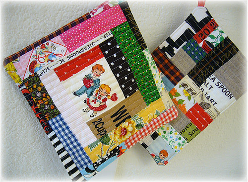 Logcabin Potholder