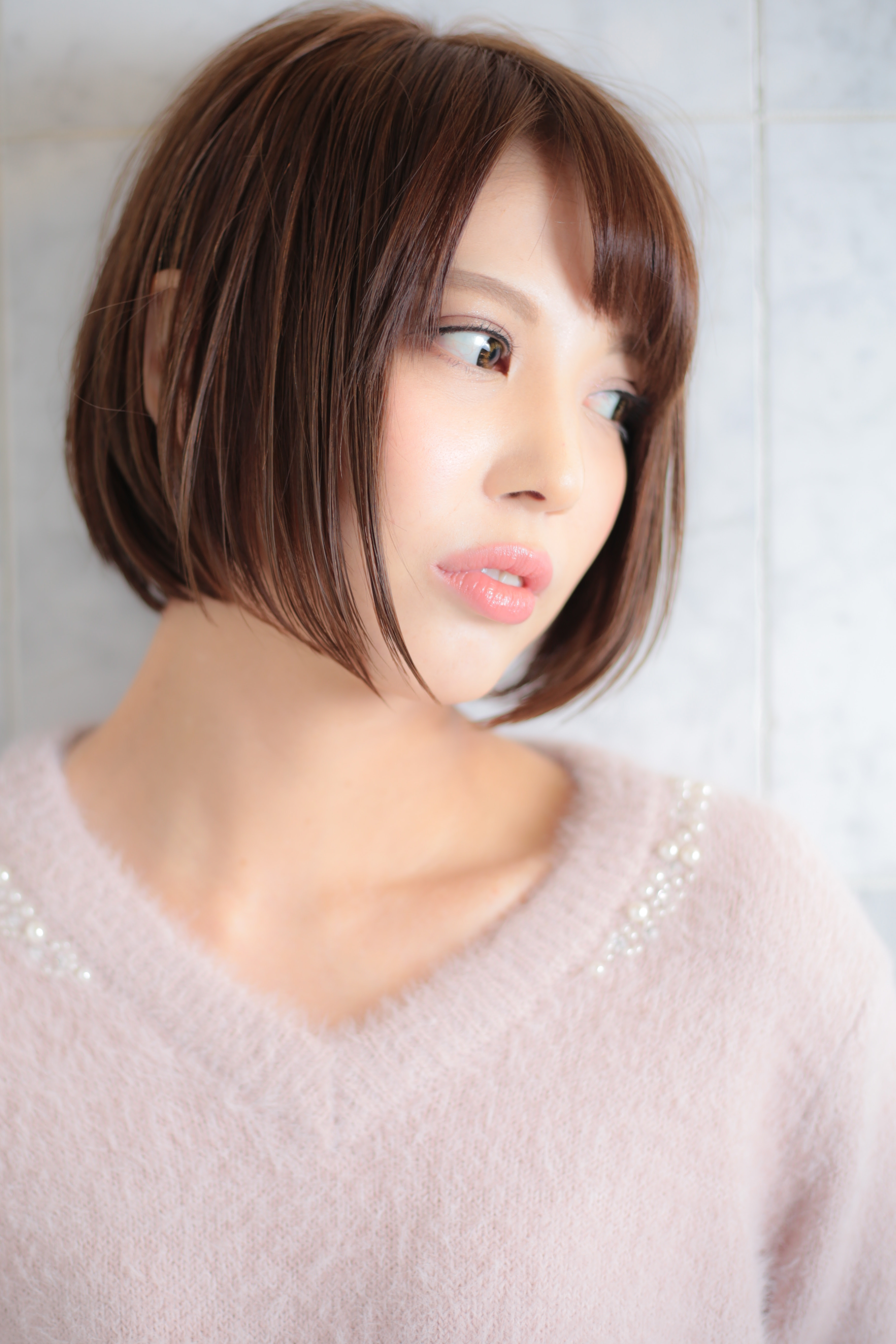 オフィス コンサバテイスト究極のシンプル前下がりボブ ヘアスタイル ヘアカタログ 髪型 ヘアスタイル 仙台の美容室lian リアン Id 4290