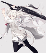 白髪 武器娘 Pixiv年鑑 B