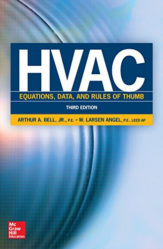 HVAC Equations, Data, and Rules of Thumb, Third Edition, by Arthur Bell, W. Larsen Angel