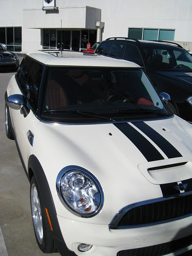 Mini Cooper Stripes Photo Updated