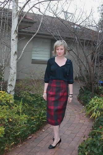 Pink Tartan Charlotte Skirt