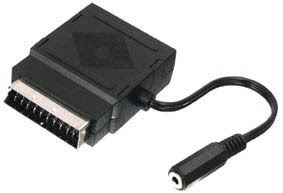 Best Review of scart to 3.5mm Jack socket adaptor 3.5mm socket audio out