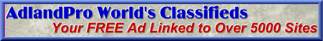 Get Linked from thousands of Classifieds for FREE with one click.