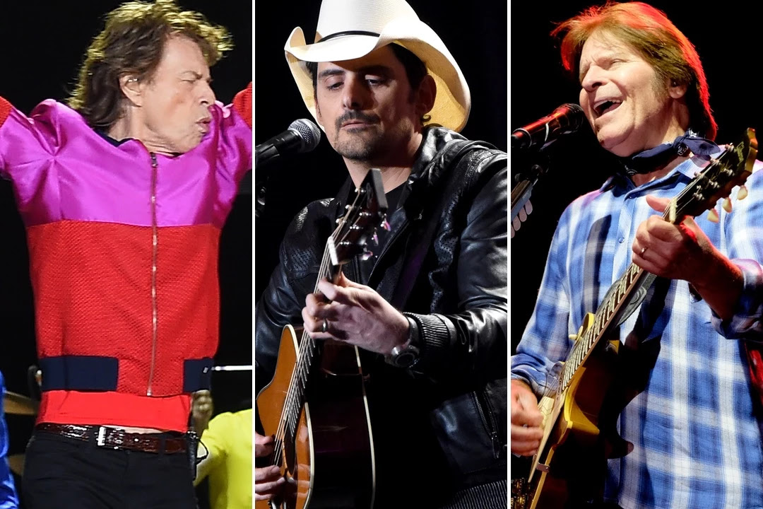 Mick Jagger and John Fogerty Appear on Brad Paisley