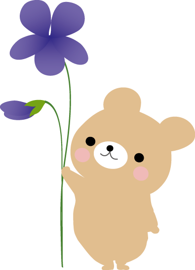 春 すみれ スミレのイラスト 無料イラスト フリー素材