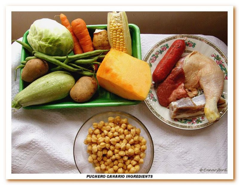 puchero ingredients