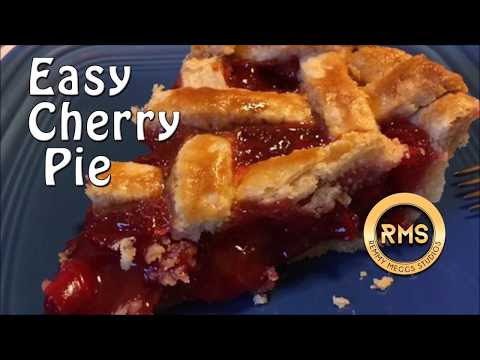 VIDEO : easy cherry pie - ingredients: 4 cups fresh or frozen (pitted)ingredients: 4 cups fresh or frozen (pitted)cherries1 - 1 1/2 cup pure cane sugar 4 tablespoons of cornstarch 1/2 tablespoon of ...