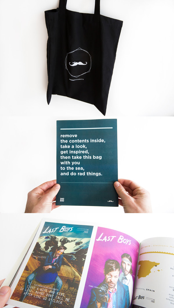 Printed Graphic Design Portfolio Example - Kyle Diorio