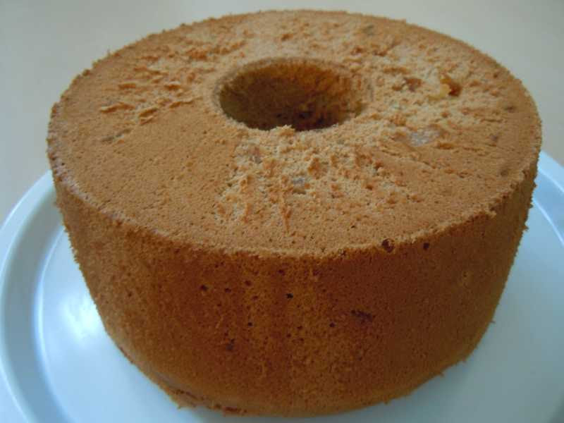リンゴと紅茶のシフォンケーキ 季節を愛でる
