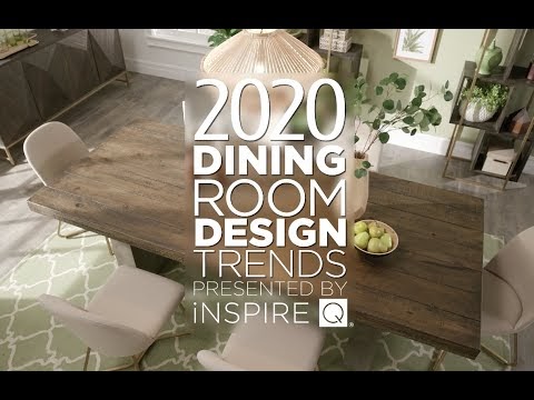 Inspiration 2020 Dining Room Design Trends from iNSPIRE Q, most popullar!