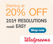 Resolutions Made Easy: Up to 20% off at Walgreens
