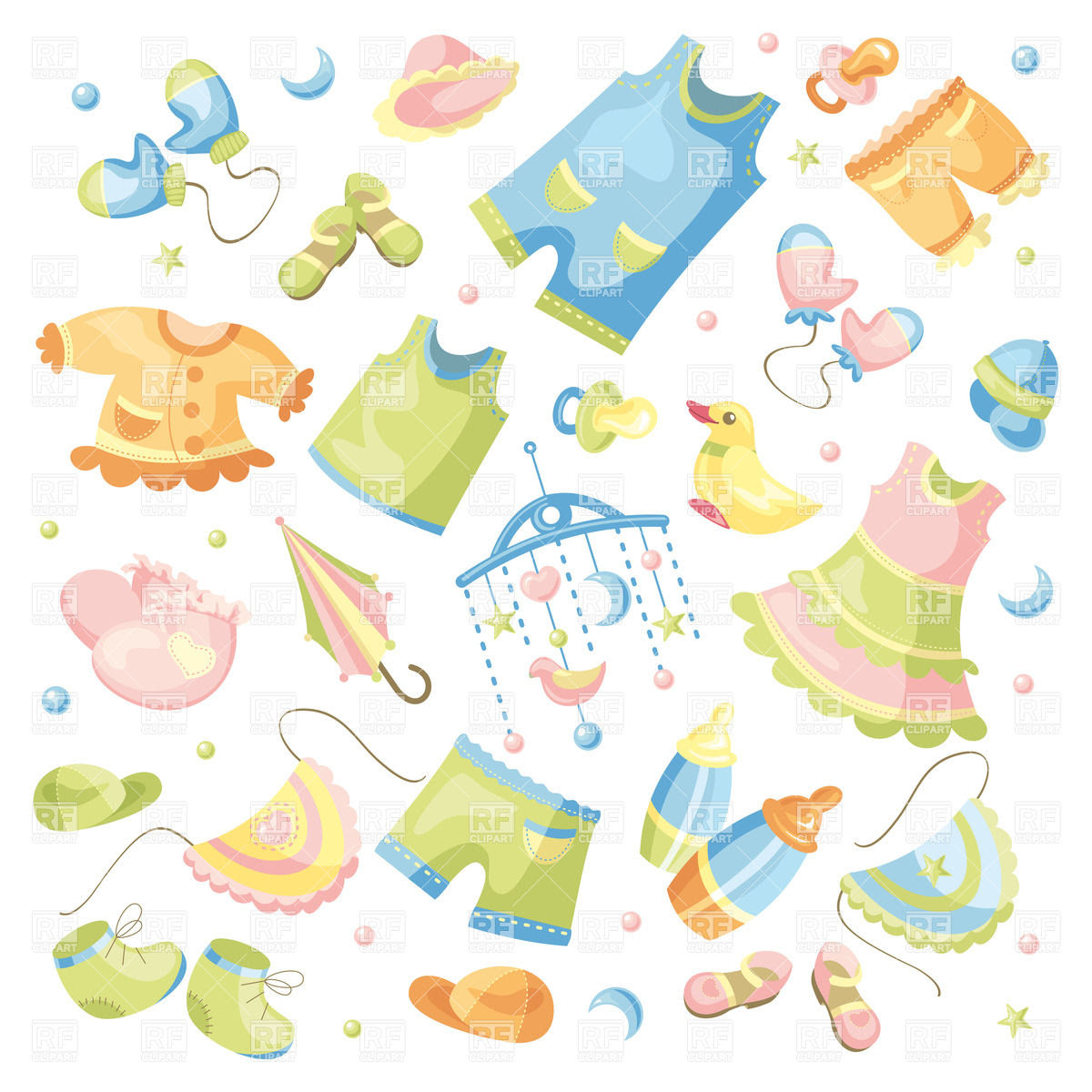 Download Baby Clothes Vector at GetDrawings | Free download