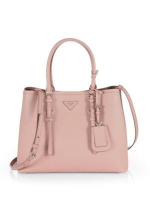Small Saffiano Double Bag