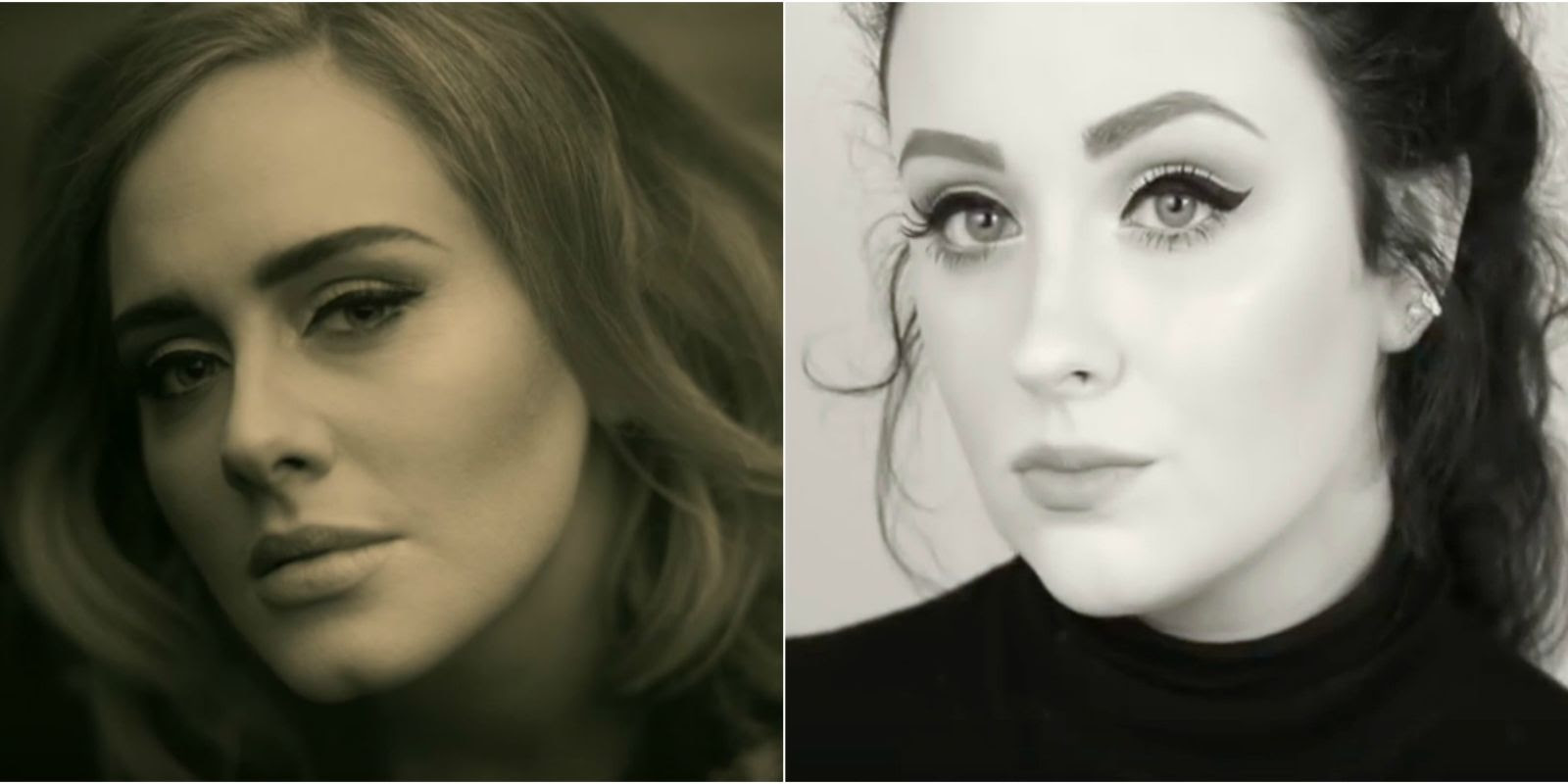Adele Makeup Tutorial â How to Do Adele's "Hello" Eye Makeup