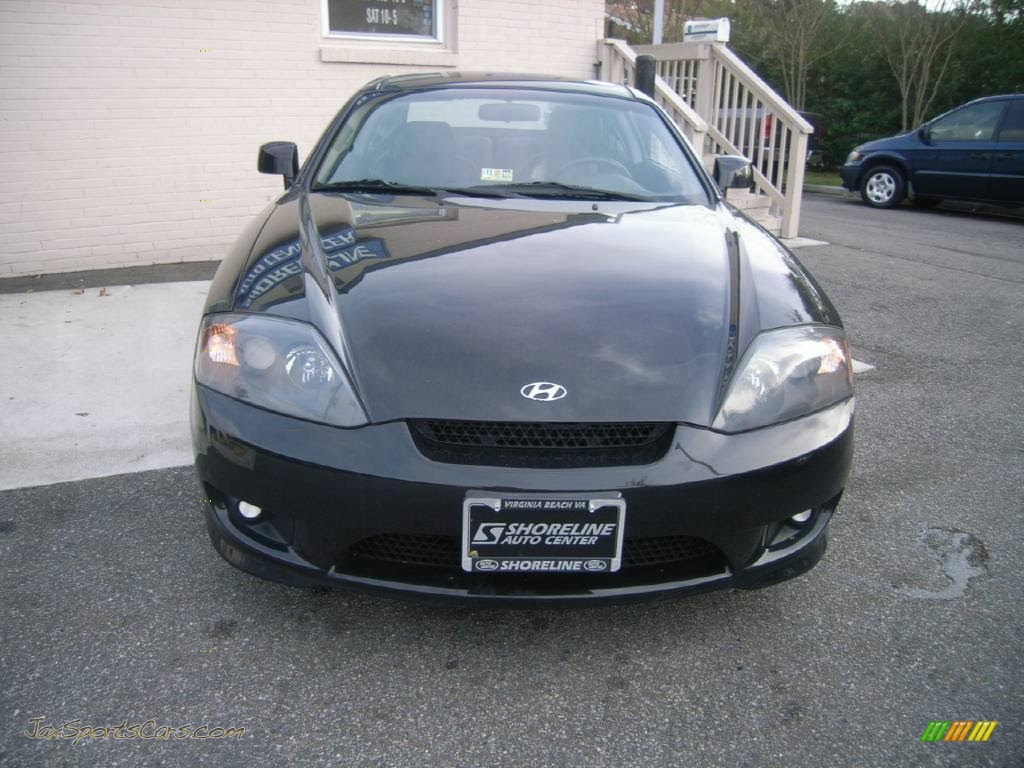 2006 Hyundai Tiburon GT in Obsidian Black photo #3 ...