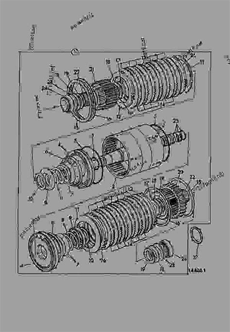 TRANSMISSION, JCB SYNCRO SHUTTLE, REVERSER UNIT