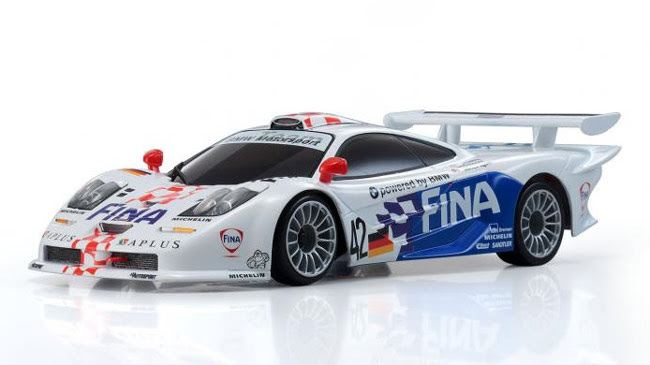 Kyosho have released their new McLaren F1-GTR Le Mans Team Schnitzer Mini-Z 
