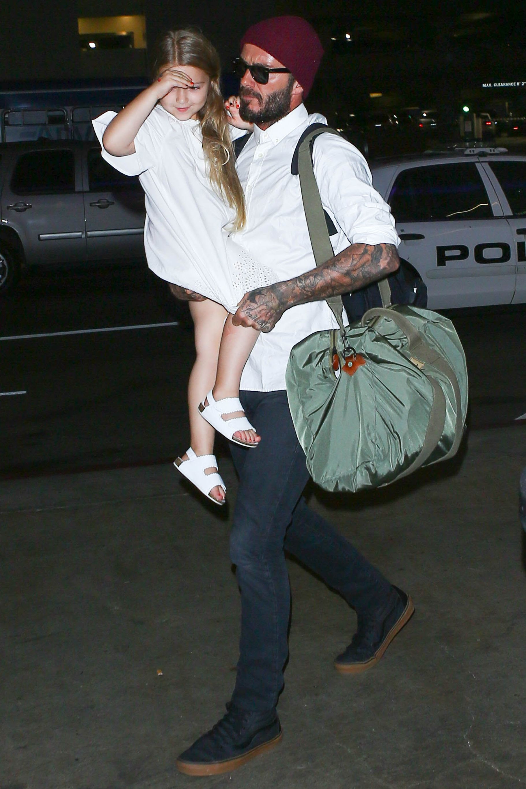Arriving at Los Angeles International Airport