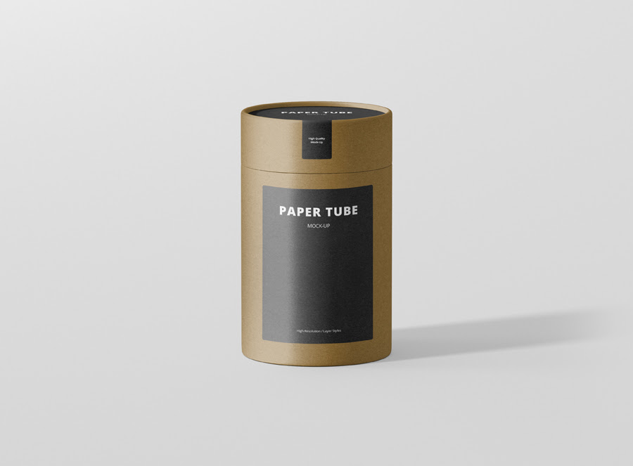 Download Paper Tube Packaging Mock-Up - Large - Premium and Free ...