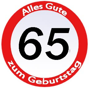 65 geburtstag