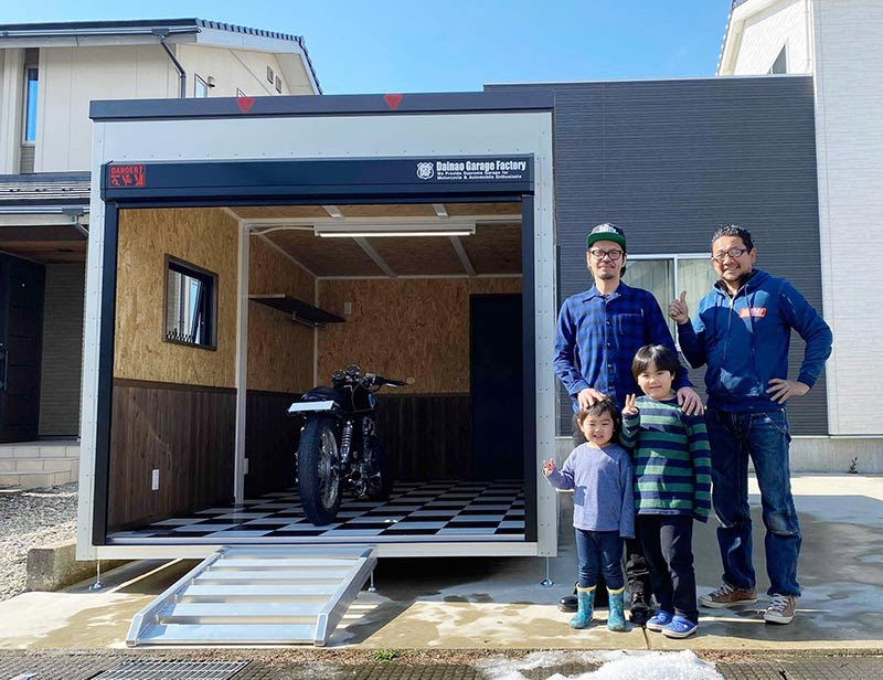 バイクガレージ 製作 設置件数 国内ナンバーワン カッコいいガレージを静岡から全国に Garage On The Road Magazine Web