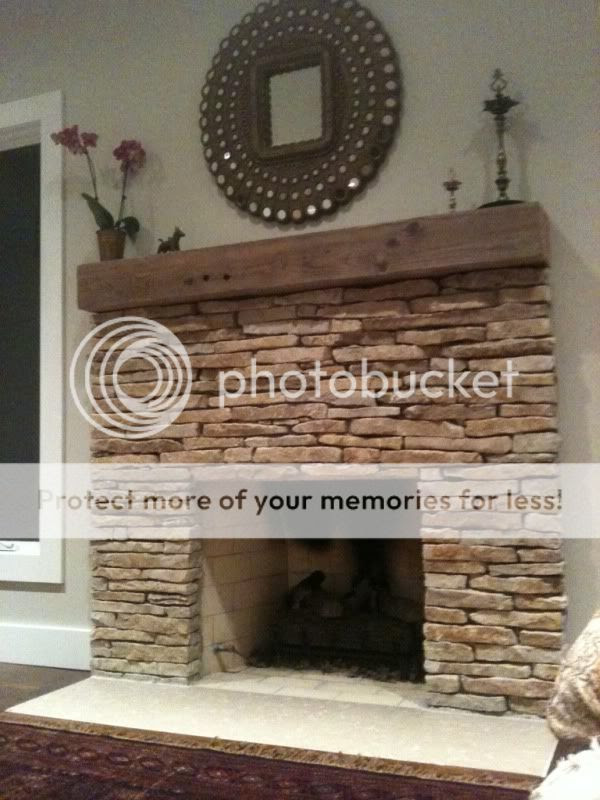 Stacked Stone For A Fireplace | Simple Home Decoration