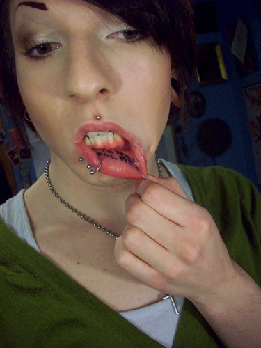 Alexander's Lip Tattoo - Sean Adams 