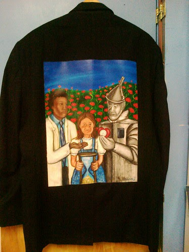 Dennis Wagner's jacket: "If I only had a heart."