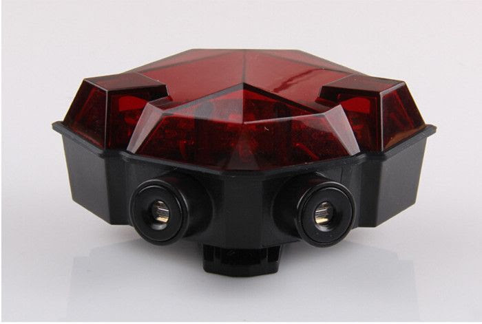 Bicycle accessories laser car tail lights Electric bicycle mountain ...