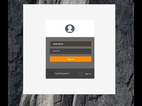 Login GUI DESIGN Csharp Visual Studio 2012