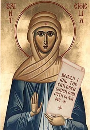 ST. EMMELIA, Mother of St. Basil the Great